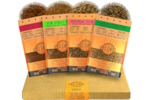 SPICE CARTEL Cartel d'épices, Barbecue Bangers Collection de frottements et marinades pour un barbecue sérieusement savoureux, 4-35g Sachets refermables