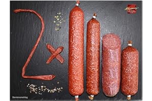 MEININGER DIE THÜRINGER TRADITIONSFLEISCHEREI Salami Paket I Salamis für Feinschmecker I Wurst aus Thüringen