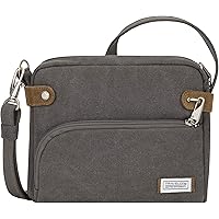 Travelon Anti-Theft Heritage Cross Body Travel Totes, Pewter