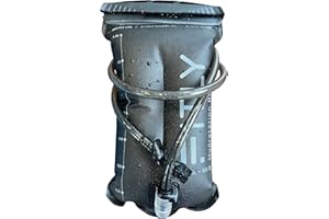 FITLY Miękka butelka na wodę | Kurczy się podczas picia | Składana butelka na wodę idealna do biegania, wędrówek, jazdy na rowerze, wspinaczki i rygorystycznych działań