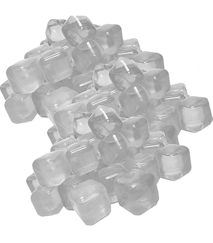 20 mm plastic ijsblokjes, 100 stuks, kunststof, permanente ijsblokjes, acryl ijsblokjes, kunstmatige, duurzame ijsblokken, herbruikbare ijsblokjes 20 mm plastic ijsblokjes, 100 stuks, kunststof, permanente ijsblokjes, acryl ijsblokjes, kunstmatige, duurzame ijsblokken, herbruikbare ijsblokjes