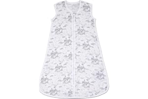 aden + anais Baby Sleeping Bag, 100% Cotton Muslin, Wearable Swaddle Blanket for Girls & Boys, Newborn Sleep Sack, Breathable & Lightweight, TOG Rating 1.0, 0-6 Months, Harry Potter™ iconic