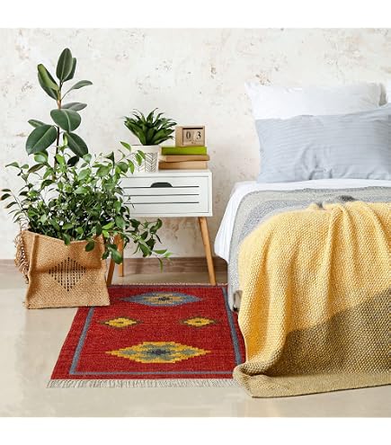ABAKUHAUS Egiziano Tappeto da Parete e Copriletto, Design