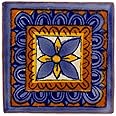 Tumia LAC Ceramic Mexican Tile – 5cm- Handmade and Ethically Traded Individual Tile