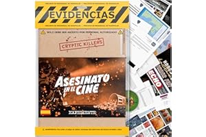 Cryptic Killers Juego de Asesinato y Misterio sin Resolver Investigación del expediente de un Caso con Pistas/Pruebas de Detectives - Resuelve el Crimen - Asesinato de una millonaria
