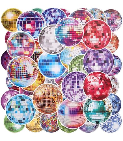60 Stück Disco-Kugel-Konfetti – Glitzer-Tischstreu Für Partys, 4x4 Cm, Mehrfarbig