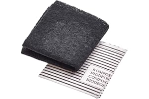 PAXANPAX Kit filtre à graisse et à odeur universel pour la friteuse en profondeur, 5525102200