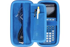 Peyyargo Dur Étui de Protection Compatible avec Texas Instruments TI-83 Premium CE/TI 82/TI-NSPIRE CX II-T/TI-30 ECO RS/TI-84 Plus CE-T/TI-Nspire CX Cas Calculatrice Graphique