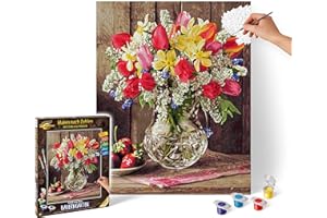 NORIS Schipper Malen nach Zahlen - Ein Gruß aus dem Bauerngarten