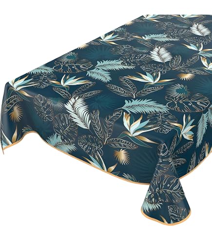 d-c-fix tafelkleed - Manhattan Borneo blauw (140 x 110 cm) - tafelkleed
