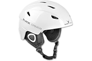 Black Crevice Kask narciarski Kitzbühel I kask narciarski o sportowym designie, kask narciarski dla mężczyzn i kobiet, kask narciarski z poliwęglanu, oddychający kask narciarski, regulowany rozmiar