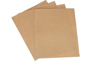 SAVY Papier de verre 4 feuilles grain moyen