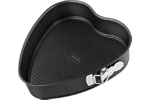 Zenker Forma do Pieczenia w Kształcie Serca, Czarna, Ø 26 cm