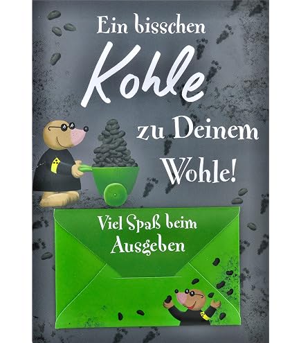 Geldscheinkarte Mit Umschlag – Lustiges Frosch-Motiv Als Geldgeschenk Für Geburtstag & Führerschein