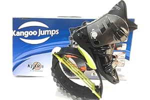 Kangoo Jumps Scarpe Unisex Ginnastica Corsa Sportive Running Fitness XR3 Black Yellow (Taglia M 39-41)