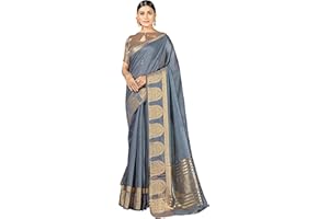 Elina fashion Sarees For Women Indian Diwali Bollywood Cotton Art Silk Saree Woven Gift Sari & Unstitched Blouse