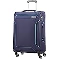 American Tourister Holiday Heat Valigia, Spinner M (67cm-66L), lucchetto tsa, Blu (Navy)