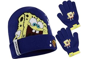 SPONGEBOB SQUAREPANTS Boys Winter Accessories Set - Gifts for Boys