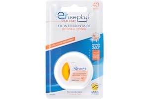 Efiseptyl - Fil Interdentaire Nettoyage Optimal - Technologie Expansible - Nettoyage 360° - Bobine de 40m