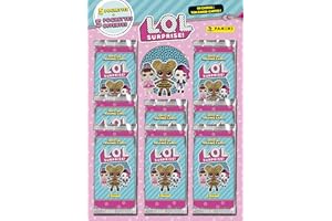 Panini France SA-PACK 5 tasche acquistate, 5 omaggio + scomparto carta inedito LOL TRADING CARDS, 003678SPAF