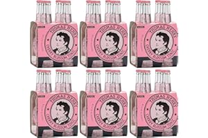 Thomas Henry Cherry Blossom Tonic Water - Fruité amère - (6 x 4 x 0,2 l) Verre MW) - Lot de 6 limonade amères pour mixer vos longs drinks et cocktails avec gin & Co.