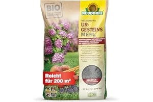 Neudorff UrgesteinsMehl - Natürliches Diabasgesteinsmehl mit natürlicher Langzeitwirkung zur Bodenverbesserung für alle Bodenarten, 20 kg für 200 m²