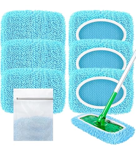 Set Van 8 Herbruikbare Doeken voor Swiffer Vloerwissers