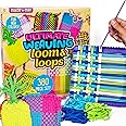 Made By Me Ultimate Weaving Loom by Horizon Group USA, Includes Over 380 Craft Loops & 1 Weaving Loom (Amazon Exclusive), Multicolor