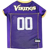 NFL Minnesota Vikings K&ouml;pek Forması, Beden: X-Large. K&ouml;pekler ve Kediler i&ccedil;in En İyi Futbol Forması Kost&uuml;m&uuml;. Lisanslı Forma G