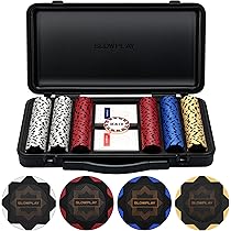 Fiches Da Poker In Argilla SLOWPLAY - Set Da 50 Pezzi Da 14g | Con Valore Per Texas Holdem - Foto 7