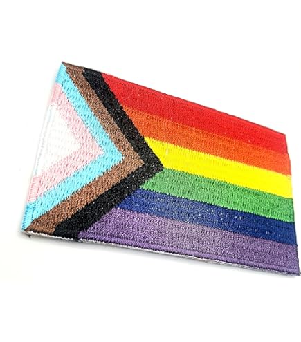 Toppa Ricamata Rainbow Gay Pride - 8x5 Cm, Termoadesiva, Per Vestiti, Confezione Singola - Foto 9