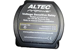 SPLIT CHARGE RELAYS 12V 140amp M-Power voltage sensitive/intelligent Split Charge Relay (SCR014A)