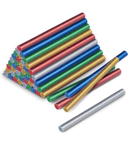 Lot De 50 Bâtons De Colle Silverline - Dimensions 11,2 X 100 Mm - Réf. 698462