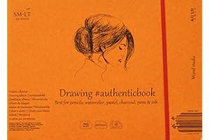 SM-LT Carnet- Mixed Media - 24,5x17,6cm - 18 feuilles - 200 gsm 5MIXB-18ST