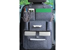 LUCKY SIGN Luckysign 1030002 Organizer Do Fotela Samochodowego, 62 X 41 cm, Ciemnoszary