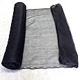 Yuzet 2m x 10m Black Debris Scaffold Garden Netting/Windbreak Shade, Crop Protection, Allotments Screen, Mesh Sheet, Anti Bird Net