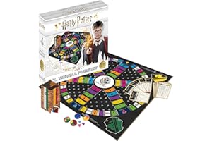 Winning Moves Trivial Pursuit Harry Potter - Juegos De Mesa Niños 10 Años, Juegos De Mesa Adulto, Juego para 2+ Jugadores, Juego De Quiz, Trivia para Fans De Harry Potter