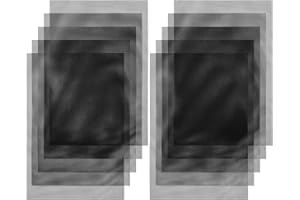 Ouligay 10 Stück Blumentopf Mesh Pad Bonsai Abdecknetz Aus Kunststoff Blumentopfe Loch Netz Pad Gitter Blumentopfgitter Drainage Gitter für Bonsai Pflanzkübel Pflanzen Untersetzer, 20x30cm