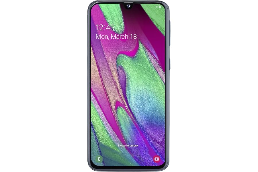 SAMSUNG Galaxy A40 64 Go Noir Débloqué (Generalüberholt)