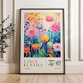 Poster Yayoi Kusama – Art Coloré Et Hypnotique, Format 50x70 Cm. Parfait Pour Décorer Votre Salon, Bureau Ou Atelier. - 6