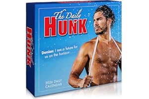 SELLERS PUBLISHING, INC. The Daily Hunk Desk Calendar 2026