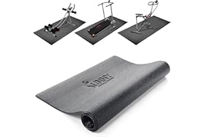 Sunny Health & Fitness Tapis de Protection Antidérapant pour Équipements de Fitness – Idéal pour Tapis de Course, Vélo, Elliptique, Stepper ou Yoga, Tapis de gym antidérapant, Disponible en 4 Tailles