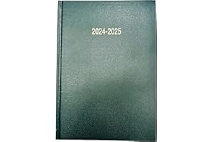 ARTH 2024-2025 Academic Diary A4 Day to a Page DAP Appointment Mid Year Planner- GREEN