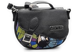 Seven SpA, Borsetta Tracollina SHOULDER BAG – Mercoledì Addams Bambine e ragazze, Nero