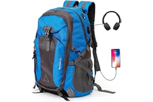 Alitifiy 40L Hiking Backpack, Hiking Rucksack Durable Waterproof Travel Bag Outdoor Sports Camping Cycling Skiing Daypack Climbing Trekking Mountaineering Gifts for Men Women