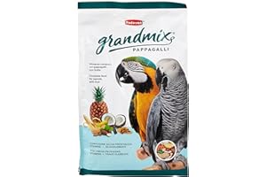 BRIT Padovan Grandmix Pappagalli - Alimento Completo per pappagalli - Miscela di Semi e cerali con Frutta - 2 kg