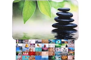 Sanilo Tapis de Salle de Bain, Grande sélection de Beaux Tapis de Douche, Absorbant, Antidérapant, Très Doux, Sèche Rapidement, Lavable (50 x 80 cm, Harmonie)