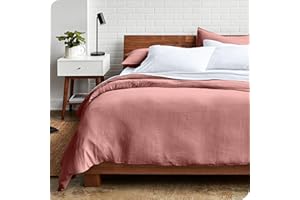 Bare Home Set copripiumino e federa, super king size, ultra morbido, 1800, leggero, con 2 federe (super king, rosa polverosa)