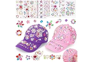 APPOFT Regalo Niña 4 5 6 7 8 9 10 Años: Kit Manualidades Juguetes Niña 5-11 Años Gorra de Béisbol Unicornios para Niñas Juegos Niños 5-6-7-8-9 Años Ideas Regalos de Niñas de 4-12 Años Regalo de Cumpleaños
