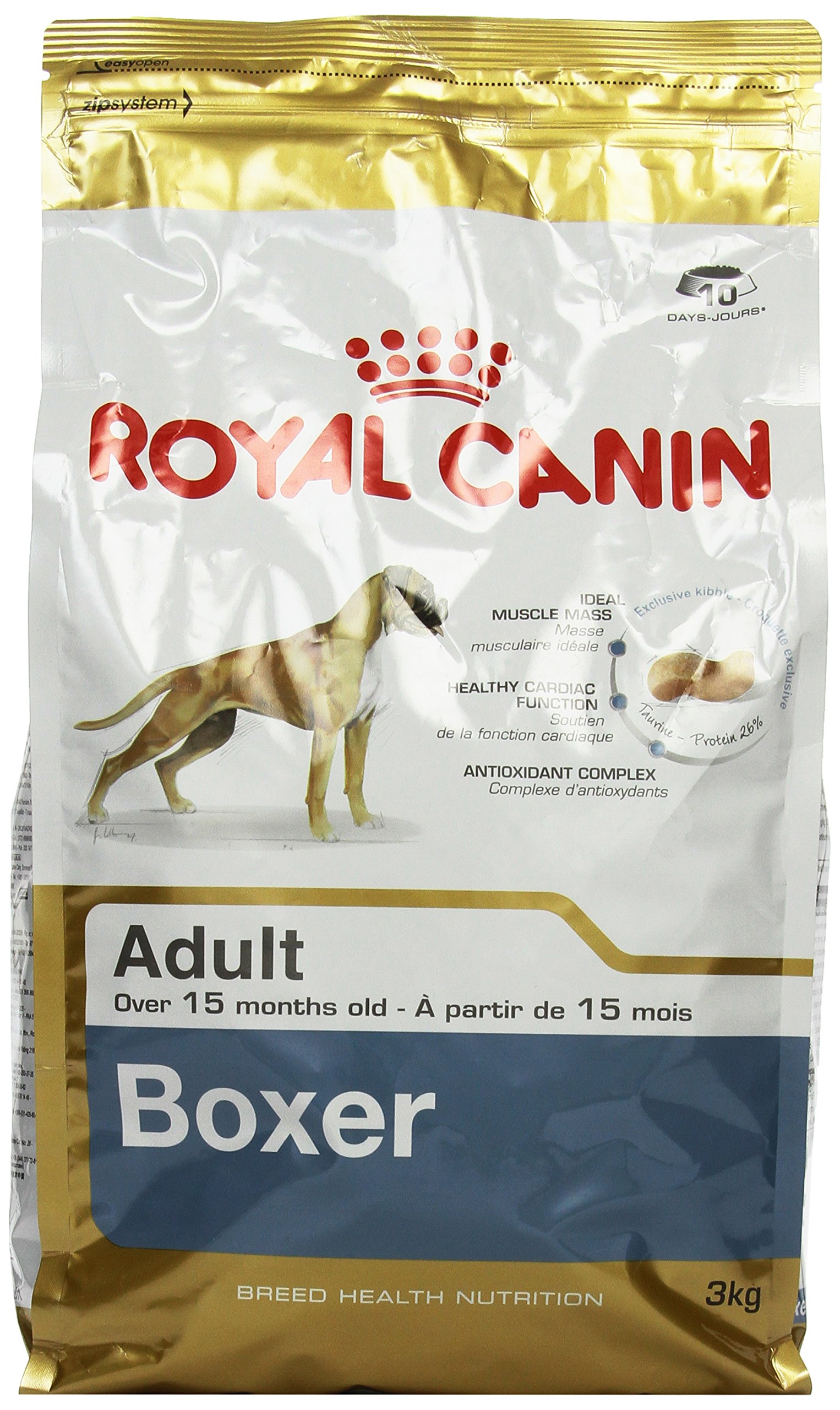 Royal Canin Dog Food Boxer 26 Dry Mix 3kg Dogs.co.uk